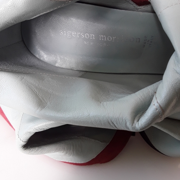 SIGERSON MORRISON BURGUNDY HIGH FASHION BOOTS SZ 9 - Picture 12 of 12